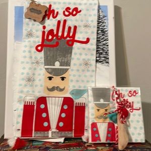 NUTCRACKER WHIMI HAND TOWEL & PAPER NAPKIN SET